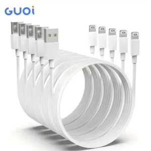 1/3/5pcs 6.6FT Fast Charging High Speed Data Sync USB Cables For IPhone 14 Plus/13/12/11 Pro Max/Mini/XS MAX/XR/XS/X/8/7/Plus/iPad/AirPods - Image 3