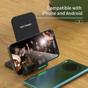 15W Fast Wireless Charger Supports All Apple And Android Wireless Charging Phones - Image 4